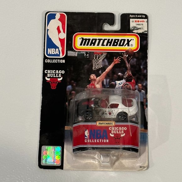Matchbox NBA Collection Chicago Bulls Vehicle Mattel 1998 No. 36115 - Picture 1 of 3